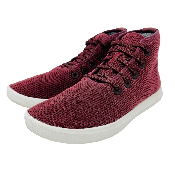 allbirds Shoes Allbirds Maroon Burgundy Tree Toppers High Top